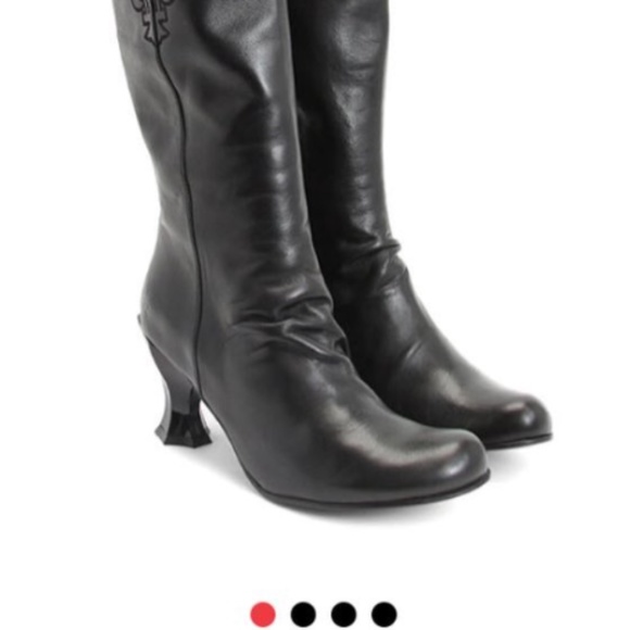 Boots Fluevog Baroque couronnes - Picture 1 of 5